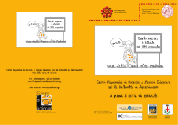 leggi il libretto con i primi tre anni di risultati delle