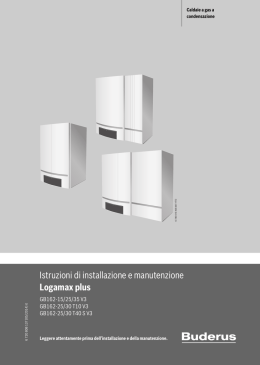 Istruzioni di installazione Logamax plus GB162 LP (PDF