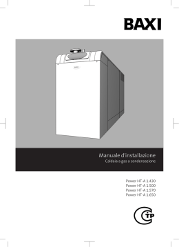 Manuale d`installazione