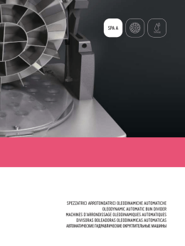 spezzatrici arrotondatrici oleodinamiche automatiche oleodynamic