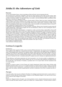 Soluzione step by step a The Adventure of Link