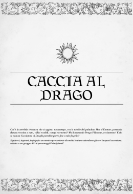 caccia al drago - Savage Worlds Italia