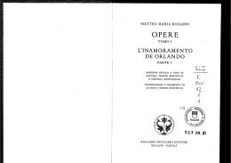 Page 1 MATTEO MARIA BOIARDO OPERE TOMO I L