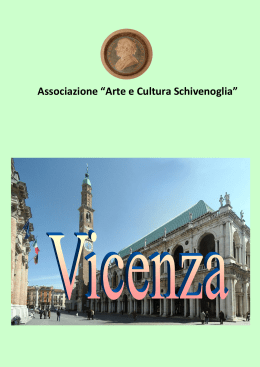 libretto Vicenza - Associazione Arte e Cultura Schivenoglia