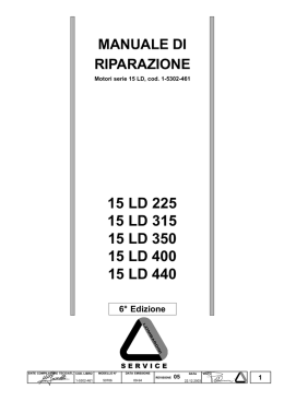 Manuale di Officina - lombardini service