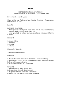 PAPA 1958-1963 - Papa Giovanni XXIII