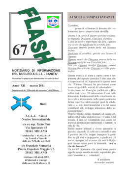 scarica il pdf - Nucleo ACLI Sanita`