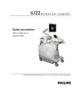 Manuale ecografo iU22