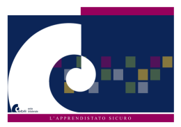 l`apprendistato sicuro