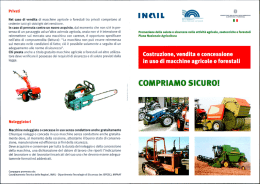 Sicuri in campo - Dipartimento di Prevenzione
