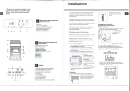 Page 1 Installazione ! Quando si inserisce la griglia assi