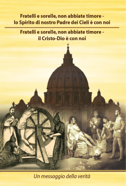 Cristo, lo Spirito Libero - al di fuori della Chiesa!