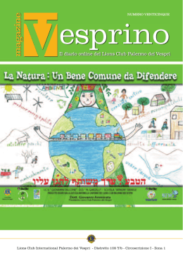 LION CLUB PA VESPRI giornalino web
