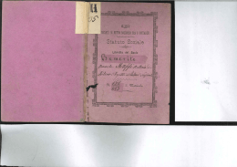 Page 1 www `Statut@ Sociale Libretto del Soci@ @&Uuml; @mm L5