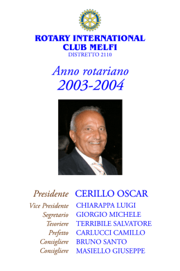 Libretto 45.cdr - rotaryclubmelfi