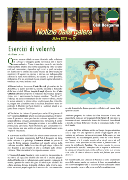 Esercizi di volontà - Istituto Comprensivo Donadoni
