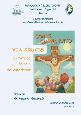 scarica il libretto - Parrocchia Sacro Cuore Isernia