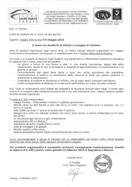 Circ. 52 Barca a Vela