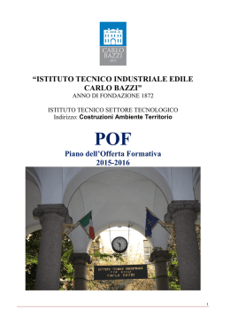 Scarica il POF 2015-16