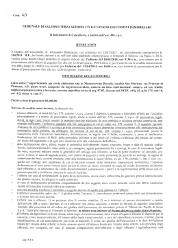 Senza titolo - Aste Giudiziarie Salerno