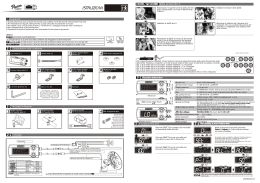 Manuale Koso BA004B01