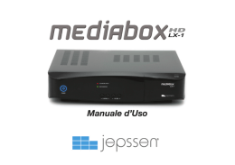 Mediabox LX - Manuale