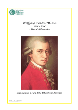 Mozart (1756-2006) 250 anni dalla nascita (pdf