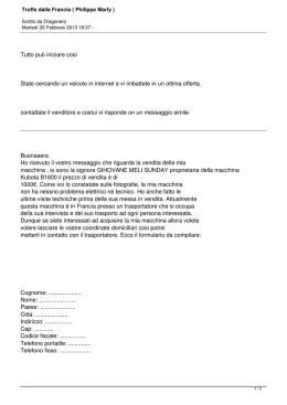 Truffe dalla Francia ( Philippe Marly )