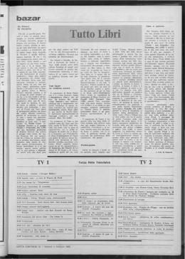 TV 1 TV 2 - Fondazione Erri De Luca