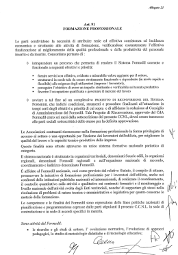 Art. 91 – Formazione professionale