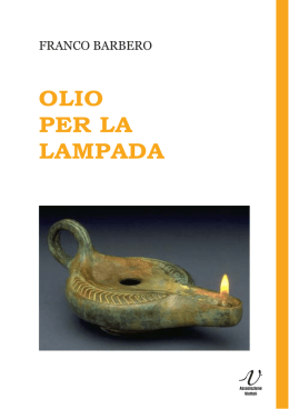 OLIO PER LA LAMPADA