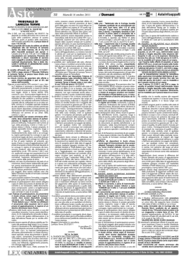 il Domani | AsteInfoappalti