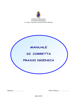 Manuale completo autocontrollo 2013
