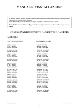manuale d`installazione