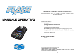 MANUALE OPERATIVO