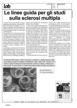 Le linee guida per gli studi