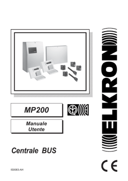 Mnuale utente MP 200