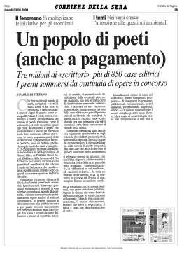 CORRI ERE DELLA SERA