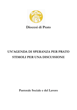 un`Agenda di Speranza per Prato
