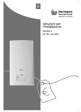 Micra 3 low NOx - manuale d`installazione