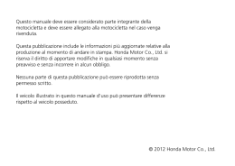 Manuale NC 700 S