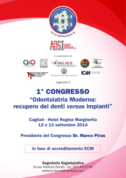 1° congresso - Aidi Italia