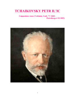 Tchaikovsky - Magia dell`opera