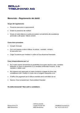 Merkblatt &ndash; Schuldensanierung