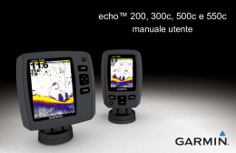 echo™ 200, 300c, 500c e 550c