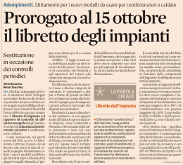 il libretto degli impian `