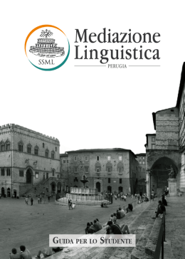 scarica il notiziario - Istituto di Mediazione Linguistica Perugia