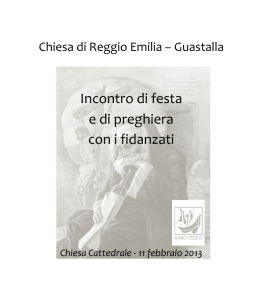 Incontro di festa e di preghiera con i fidanzati