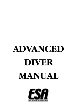 advanced diver manual