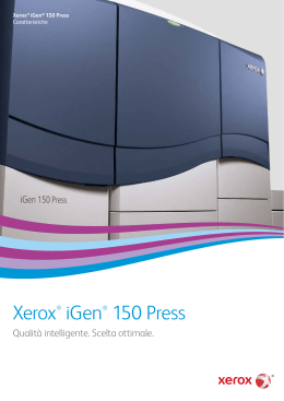 Brochure – Stampante Xerox iGen™ 150